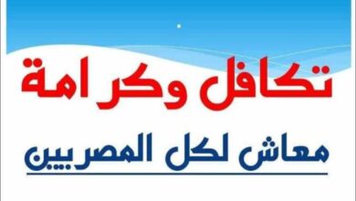 زيادة معاش تكافل وكرامة 15% ل 22 مليون مواطن